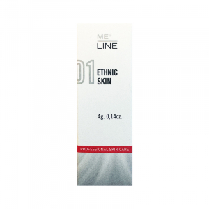 ME-LINE 01 TRAITEMENT ETHNIC SKIN est une crème de dermabrasion chimique pour un usage professionnel sur les peaux de phototype IV-VI. USAGE MEDICAL. Traitement Mélasma / Chloasma, hyperpigmentation sous contrôle médical.