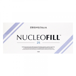 Nucleofill est conçu pour améliorer l'élasticité et la fermeté de la peau ainsi que pour aider à la prévention des rides.