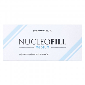 Nucleofill Medium est un produit à base de polynucléotides actifs spécialement conçus pour le renouvellement cutané de la peau et la bio-restructuration. Nucleofill est un produit bio-revitalisant. Il s’intègre dans un protocole de mésothérapie.