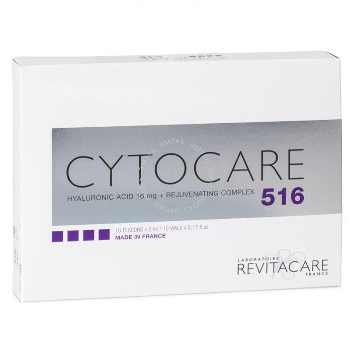 CYTOCARE est une gamme d'implant résorbable composé d'acide hyaluronique + Complexe rajeunissant, injectable par micro-injections dans le derme superficiel du visage